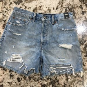 Abercrombie & Fitch 4inch high rise shorts